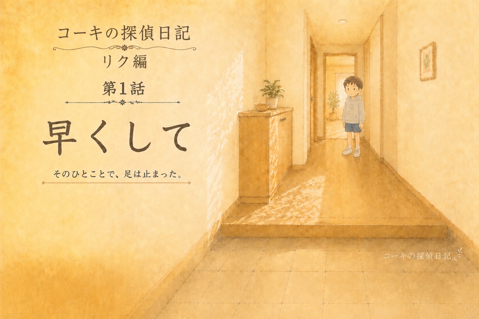 リク編 第1話「早くして」アイキャッチ