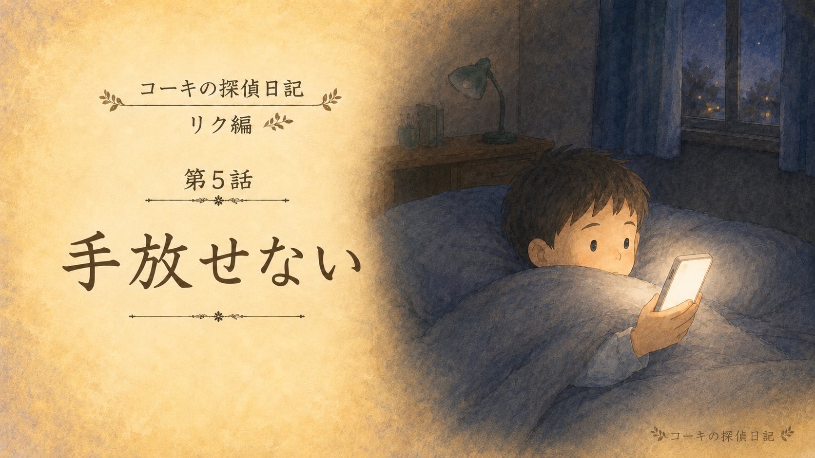 OGP｜コーキの探偵日記 リク編 第5話「手放せない」