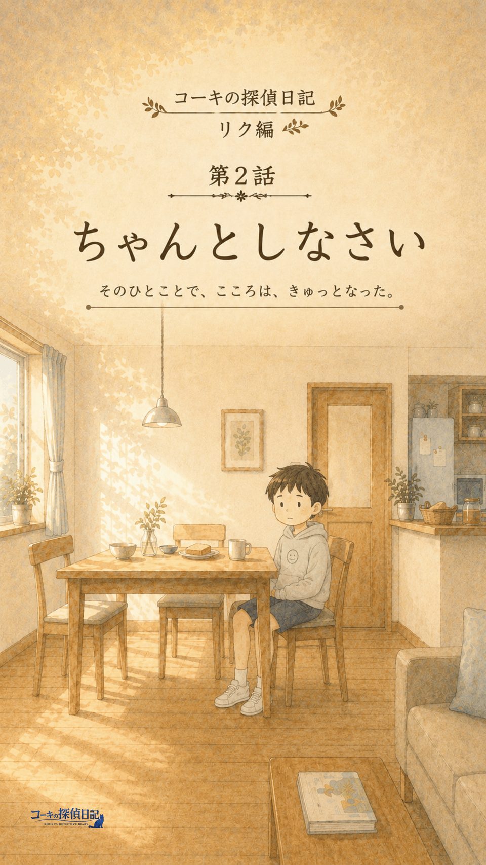 リク編 第2話「ちゃんとしなさい」表紙