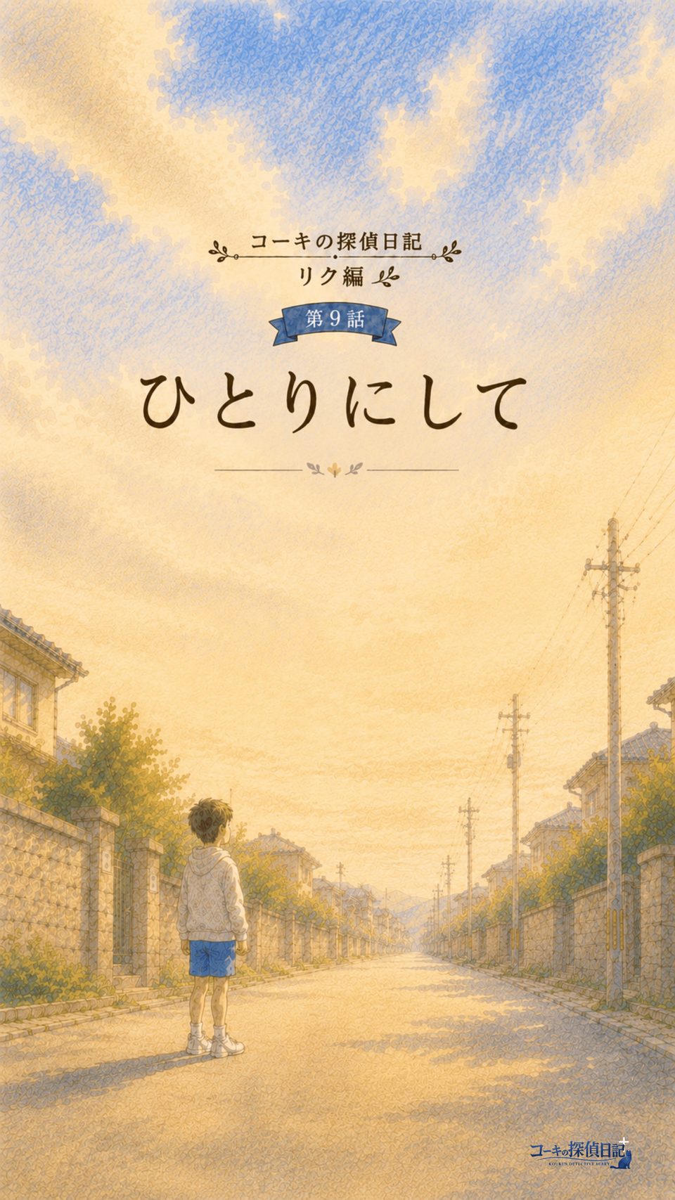 表紙｜コーキの探偵日記 リク編 第9話「ひとりにして」
