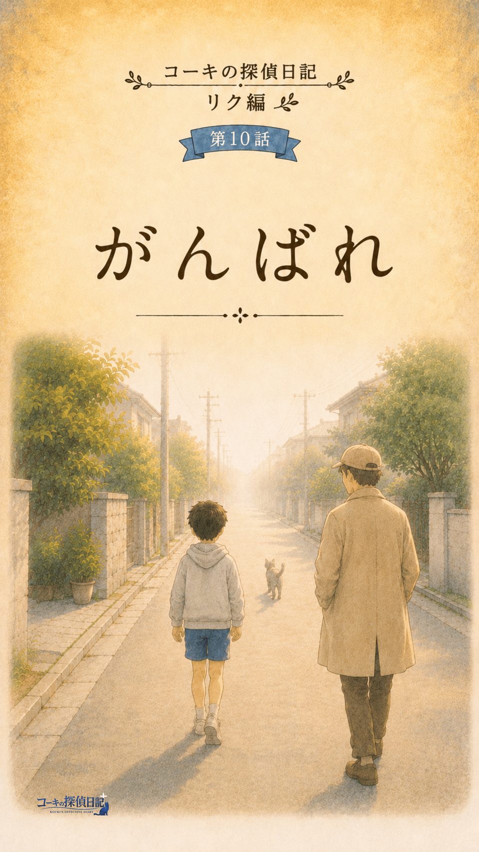 表紙|コーキの探偵日記 リク編 第10話「がんばれ」